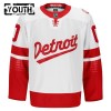 Lapsille NHL Detroit Red Wings Pelipaita Custom Fanatics Premium NHL Stadium Series 2024-25 Valkoinen